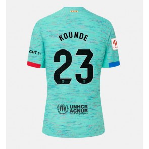 Barcelona Jules Kounde #23 Replica Third Stadium Shirt for Women 2023-24 Short Sleeve
